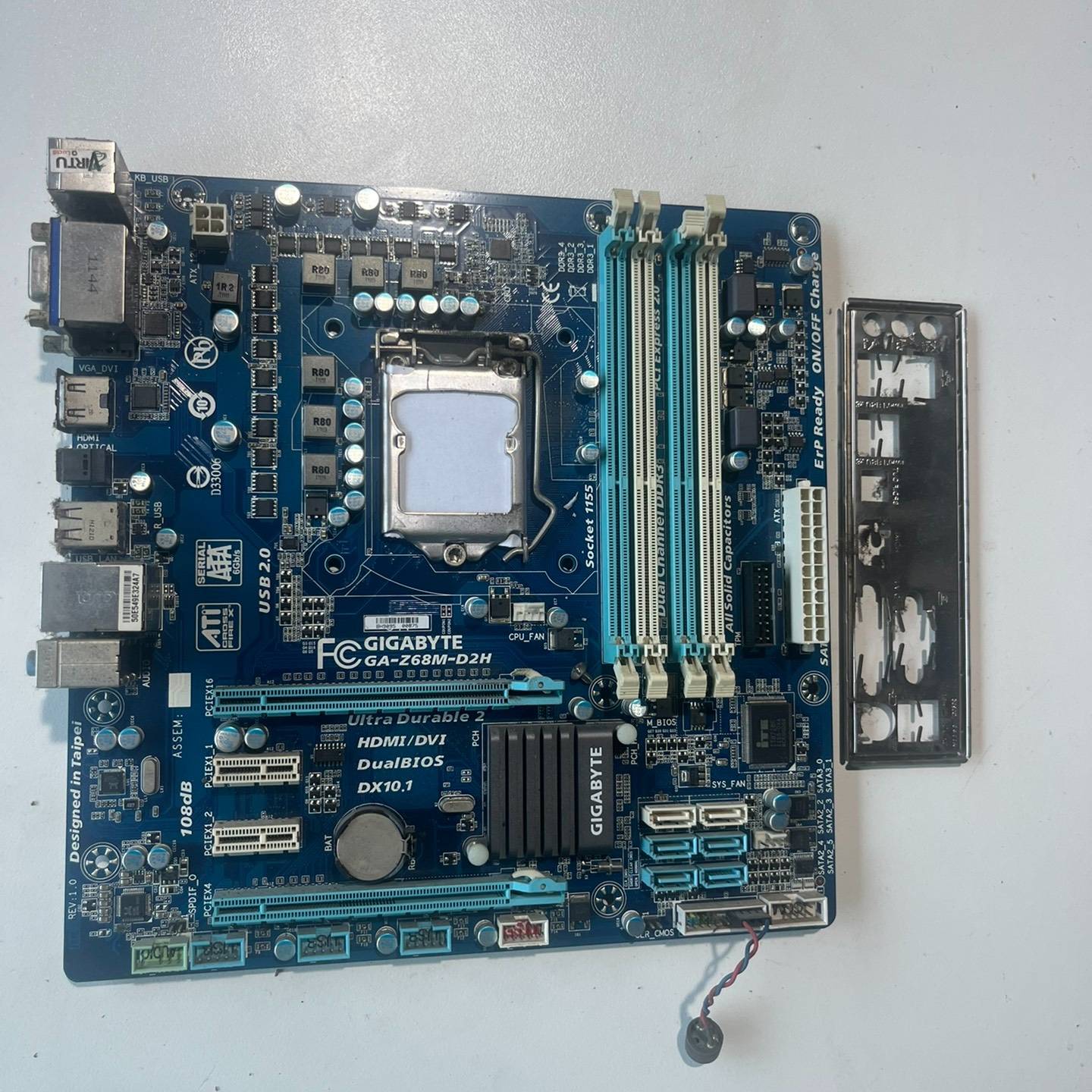 请询价-技嘉Z68M-D2H主板 拆机15片清一色