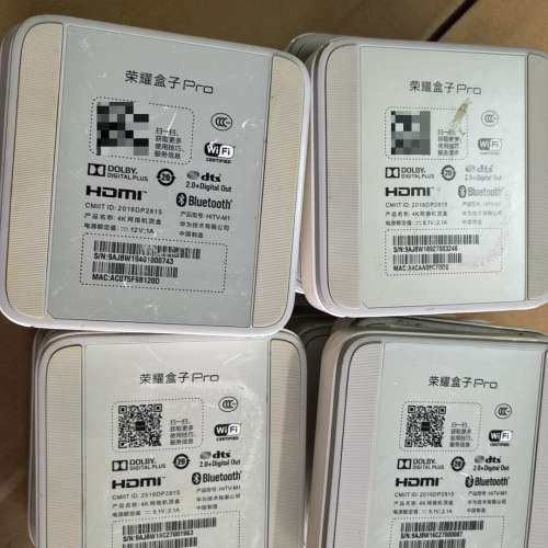 请询价；荣耀盒子PRO,成色如图,最后15台