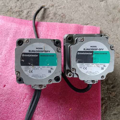 请询价；二手拆机日本原装东方电机 BLM6200SP-GFV+减速机