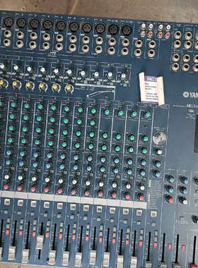 请询价；闲置雅马哈MG166CX调音台一个，成色很好，实物拍摄需要