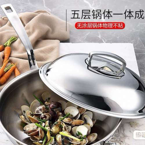 请询价；WMF不锈钢炒锅 ，全新正品，德国制造，最新的外包装盒，