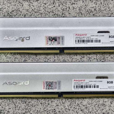 请询价；阿斯加特 弗雷8G  DDR4 3200台式机内存