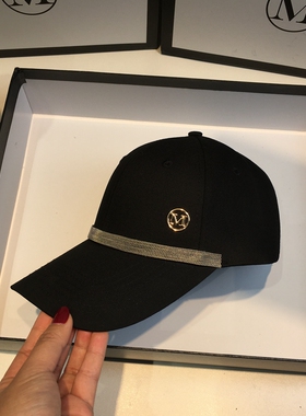 新款秋冬季男女情侣棒球帽时尚百搭鸭舌帽旅游遮阳春秋帽子黑色潮