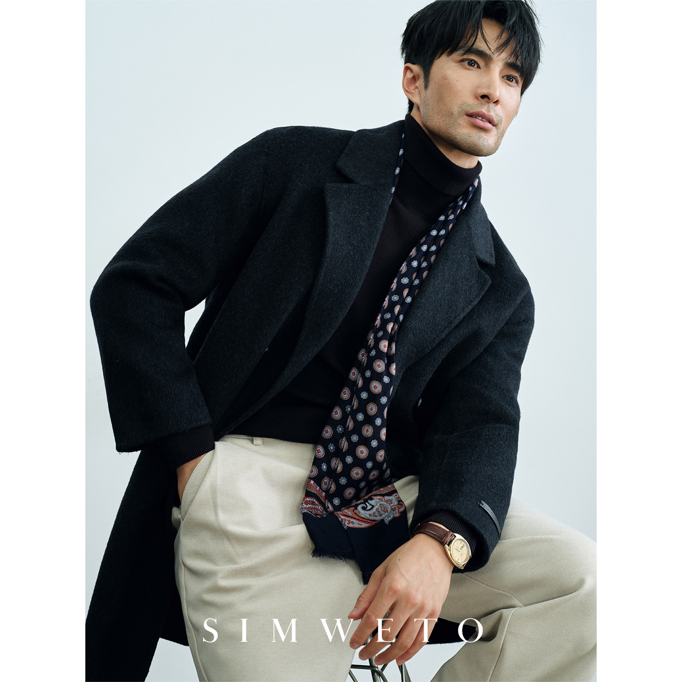 【双面呢 73%绵羊毛】高级慵懒风 美拉德毛呢大衣男冬季羊绒外套,男装,毛呢大衣,淘宝优惠券,粉丝福利购,淘宝优惠卷