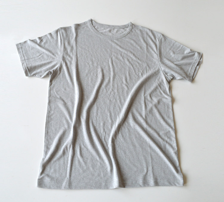 2019夏新款圆领汉麻修身t恤文艺百搭短袖男士T体恤宽松透气大麻料|msdalam kategori Pakaian Lelaki, baju-T - dari Buy2taobao.com untuk memberikan perkhidmatan ejen Taobao profesional membeli