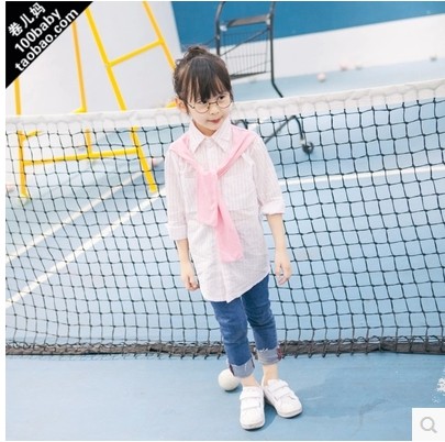 Chemise fille à manche longue - Ref 2088440 Image 4