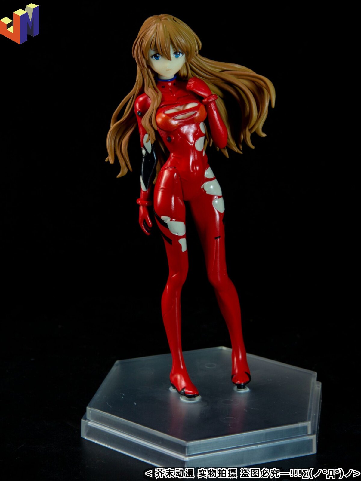New Century Evangelion Eva Theatre Edition Pop Asuka Shimoto Poly Hand Hand Hand Model Gift Desktop Slash