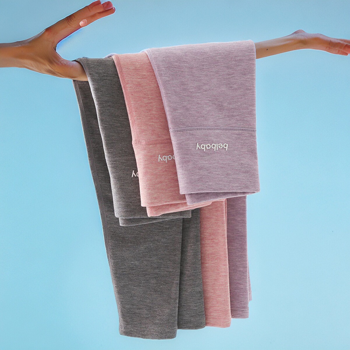 女童保暖裤男童绒裤双面德绒秋裤中大童儿童校服神器内穿男孩高腰