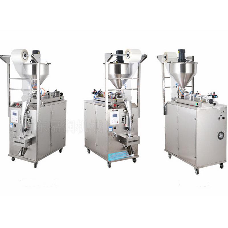 油泼辣子袋装封包机全自动膏体包装机食醋调料水灌装机