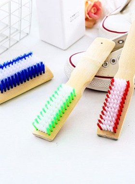 硬毛木质洗衣刷清洁刷鞋刷凉席地板长柄木刷竹子藤鞋刷刷子加厚洗