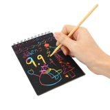 Скретч картина, бумага для рисования, книга с картинками, «сделай сам», в корейском стиле, ручная роспись