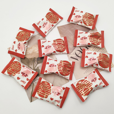 阿Q熊吾家有喜红豆奶妃脆高颜值喜糖婚庆糖果散装休闲零食伴手礼