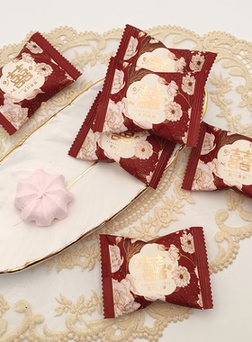 DIFFALL花开喜事棉花糖喜糖结婚高颜值伴手礼散装休闲零食批发