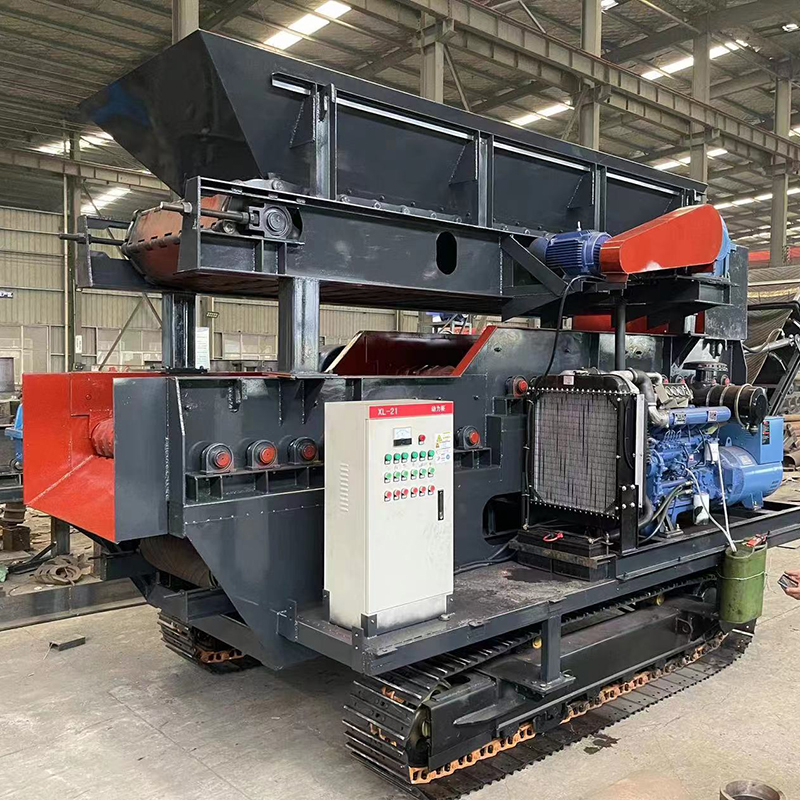 泥石分离机移动式碟形滚轴鹅卵石煤矸石泥石大型分离筛分设备厂家