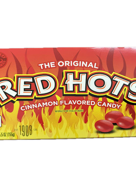 美国进口糖果红热肉桂味万圣节小糖果RED HOTS Cinnamon candy