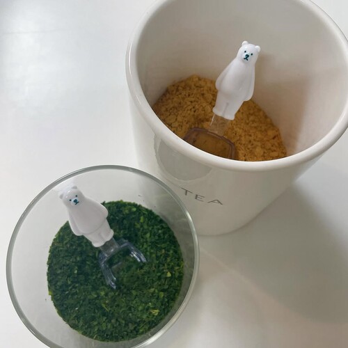 可爱北极熊量勺厨房计量工具勺