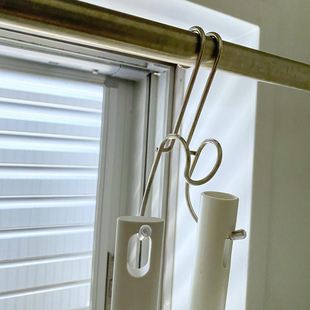 出口日本 不锈钢拖鞋挂钩悬挂脸盆挂架浴室用挂钩多功能双钩挂架