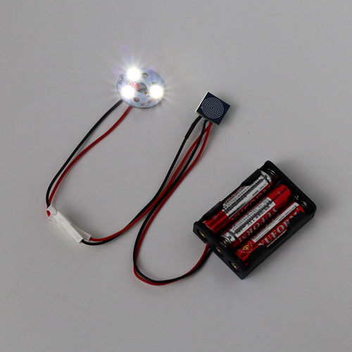 5VLED光源板手工创意DIY沙盘模型小屋节日氛围灯触摸开关七号电池