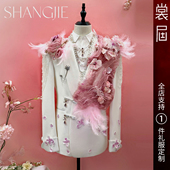 裳届Design 订定制 原创高级感外套主播新款 绯野仙踪 男团西服装