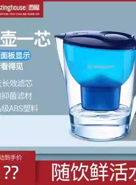 西屋WT-B02过滤水壶厨房净水杯自来水过滤芯净水器家用净水壶滤芯
