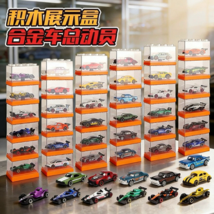 合金小汽车玩具男孩儿童1比64车仿真跑车美模型赛车生日礼物套装