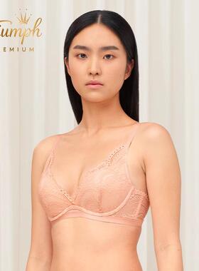 黛*芬专柜正品高端款内衣女性感蕾丝软钢圈小胸聚拢文胸16R8893