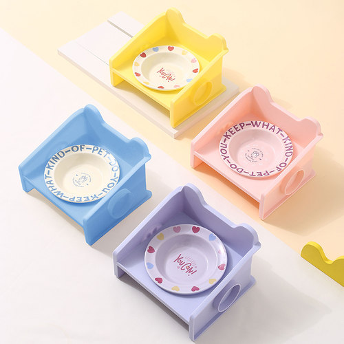 猫狗食盆宠物碗Miapet带增高架