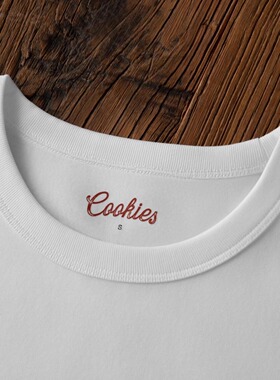 Cookies 245g凉感索罗娜美式小圆领型男合身版微弹防晒速干短袖男