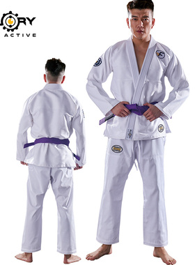 FLUORY火垒 新款巴西柔术服 BJJ GI 成人儿童男女专业柔道服定制