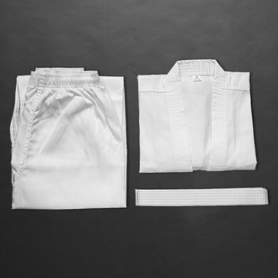 FLUORY火垒初学空手道服成人男女儿童空手道训练服比赛服定制