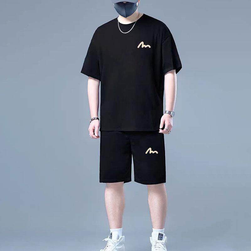 潮牌短裤男夏透气宽松直筒美式潮五分大码百搭休闲运动篮球短裤