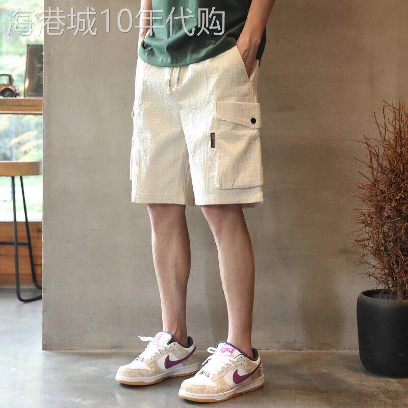 高端侧口袋工装休闲短裤男士2026年新款潮牌宽松五分裤子男款夏季