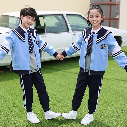 海军春秋装小学生校服儿童园服