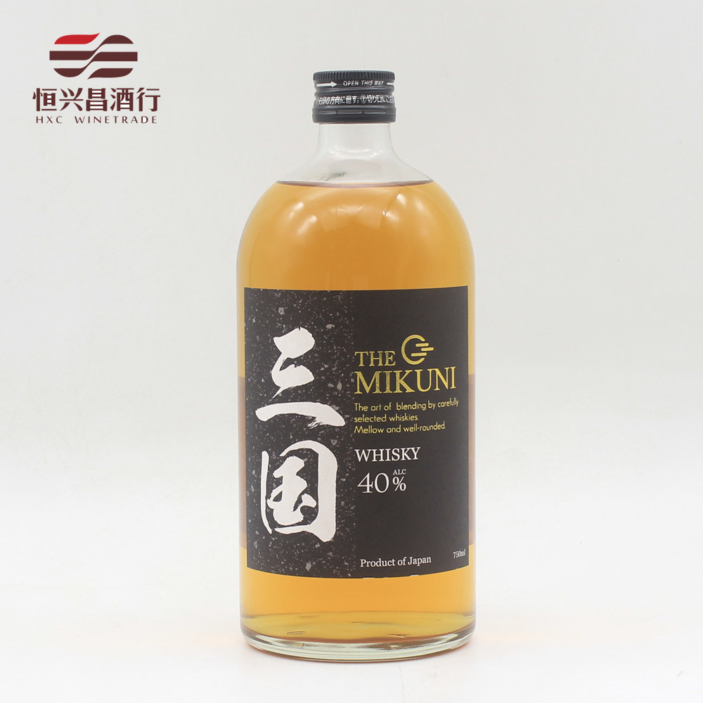 日威 三国 MIKUNI 调和威士忌 750ml 日本原装进口洋酒whisky烈酒