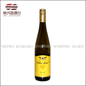 【瑕疵】澳大利亚 禾富黄标雷司令白葡萄酒 750ml 澳洲进口葡萄酒