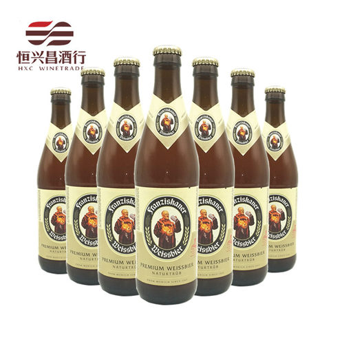 范佳乐小麦白啤酒450mL*20瓶 国产教士自然云雾型啤酒 源于慕尼黑 - 封面