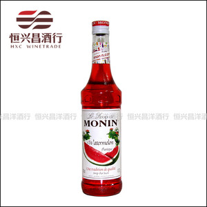 莫林Monin糖浆糖水【西瓜风味】700ml调配鸡尾酒咖啡