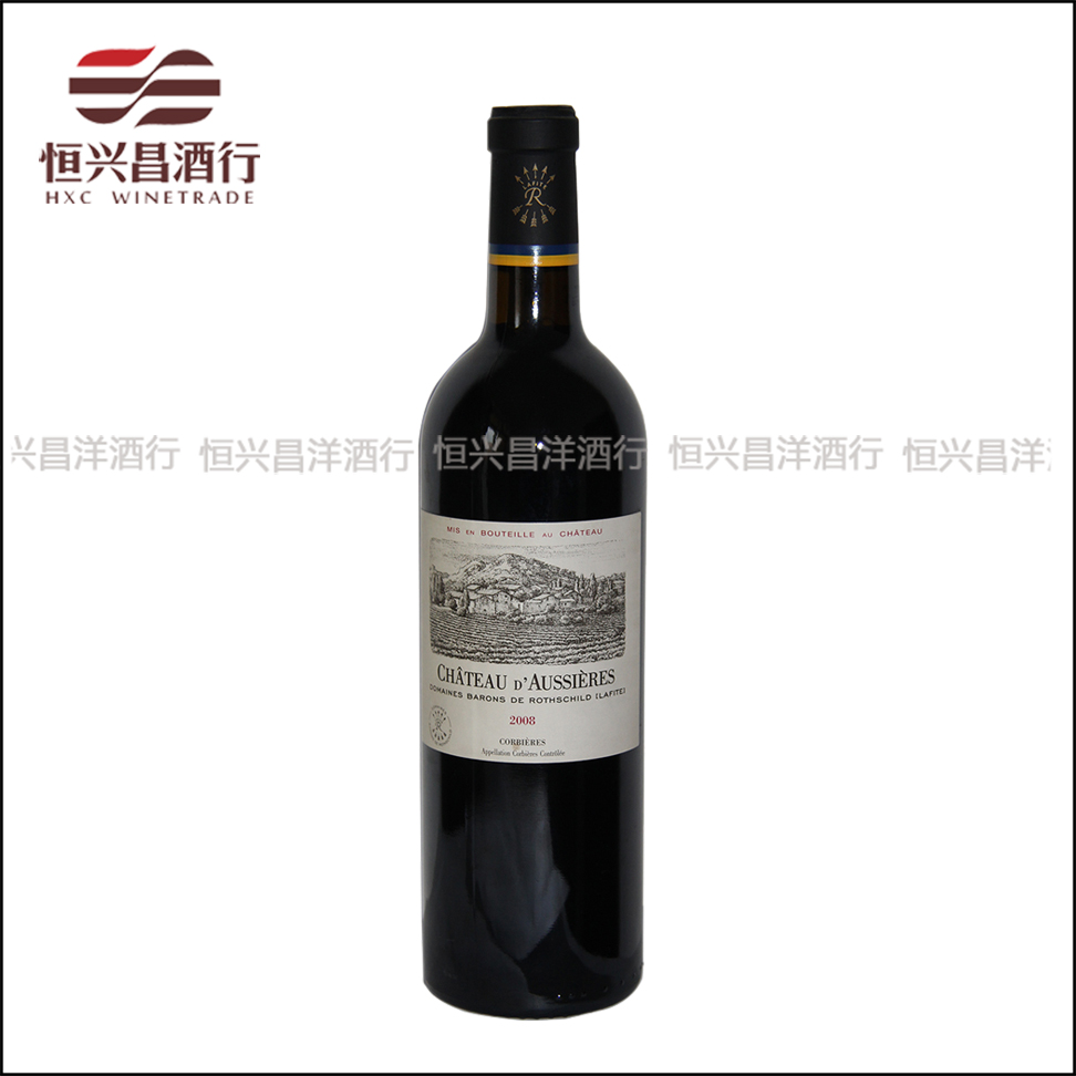 拉菲 奥希耶古堡干红葡萄酒 750ml 法国原瓶原装进口葡萄酒