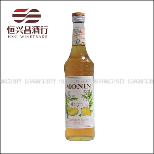 法国莫尼/莫林Monin 【芒果】 风味糖浆糖水 果露香蜜 700ml