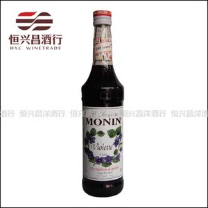 莫林Monin糖浆糖水【紫罗兰味】700ml调酒咖啡奶茶烘焙