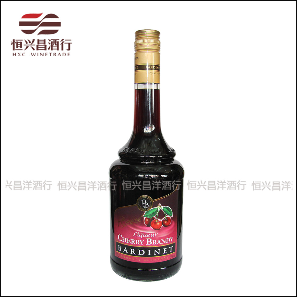 洋酒  必得利 樱桃白兰地 力娇酒 700ml 法国配制酒 调鸡尾酒基酒
