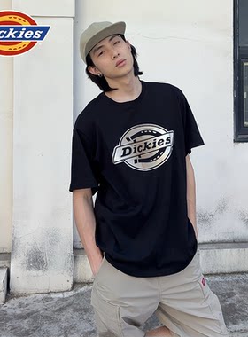 Dickies帝酷适26春夏新款休闲前胸马蹄铁LOGO印花短袖T恤男女情侣