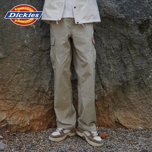 Dickies帝酷适2026春宽松多口袋双膝裤休闲直筒工装裤男女情侣款J