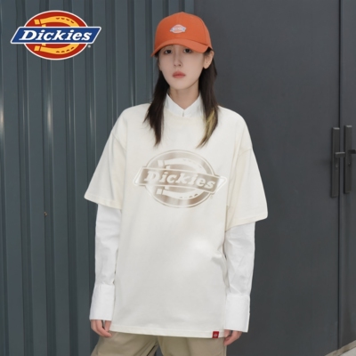 Dickies帝酷适26春夏新款休闲前胸马蹄铁LOGO印花短袖T恤男女情侣