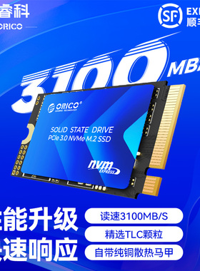 orico奥睿科m2固态硬盘2242PCIe3.0NVMe 512G 1TB台式机笔记本SSD
