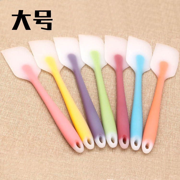 大号半透明一体式硅胶刮板刮刀