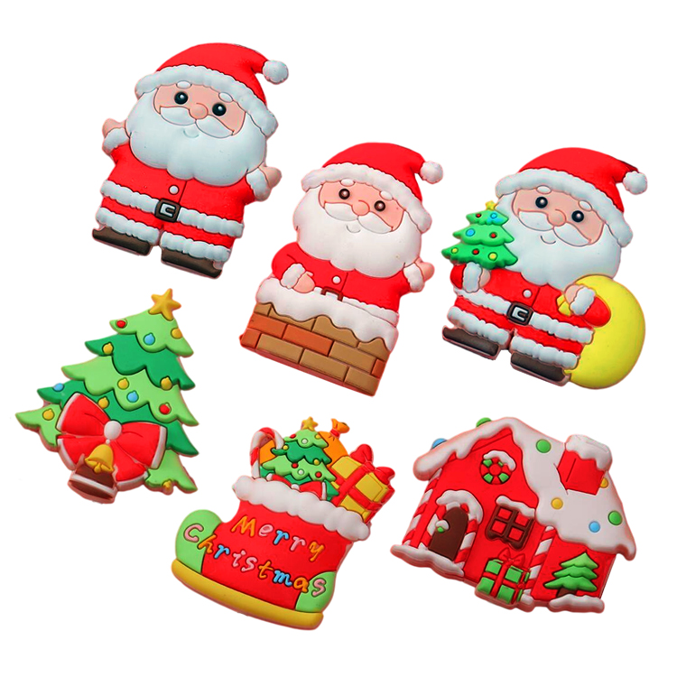 圣诞节软胶蛋糕装饰插牌插件