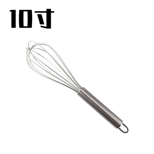 10不锈钢手动打蛋器烘焙工具