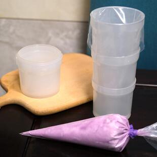 面大师裱花袋倒料辅助器收纳放置杯架 裱花嘴支架烘焙辅助工具