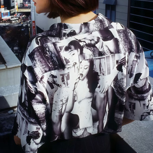 涩谷精选25春夏WACKO联名艾伦四面弹冰感面料宽松夏威夷短袖 衬衫